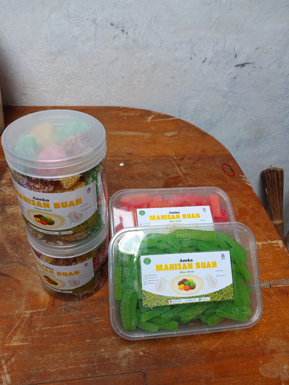 Manisan Pepaya Kering